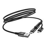  Cáp sạc và truyền dữ liệu tốc độ cao Baseus Excellent tích hợp 3 đầu ( USB Type A to USB Type C/ Micro USB/ Lightning Fast Charging Cable) 