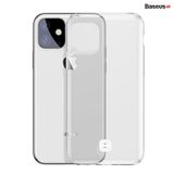  Ốp lưng trong suốt có dây đeo tay chống rớt Baseus Transparent Key Phone Case cho iPhone 11 Series ( TPU Soft Silicone, Dirt-resistant, Prevent Dropping Case) 