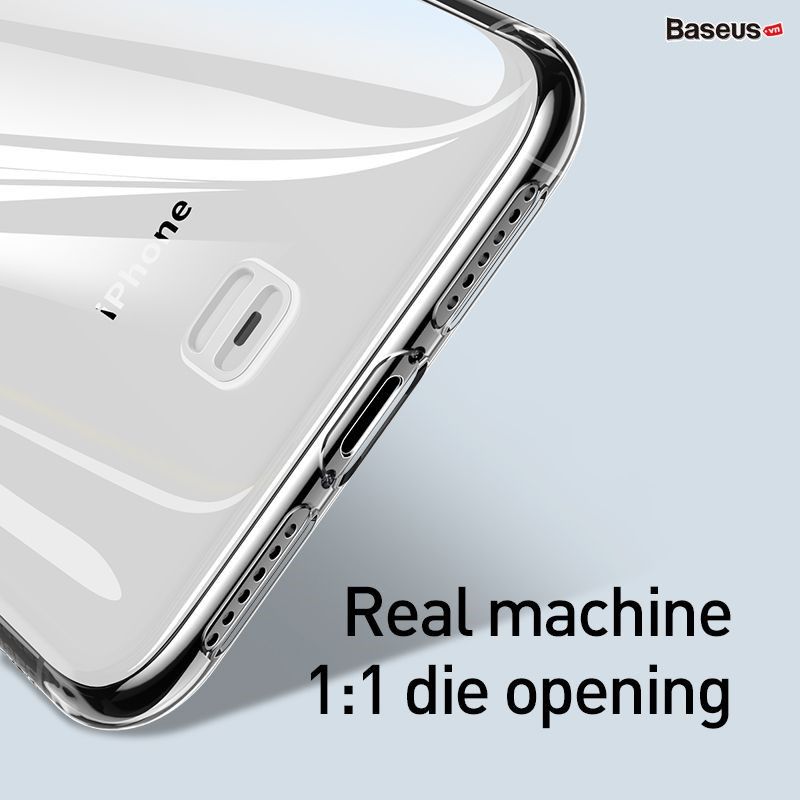  Ốp lưng trong suốt có dây đeo tay chống rớt Baseus Transparent Key Phone Case cho iPhone 11 Series ( TPU Soft Silicone, Dirt-resistant, Prevent Dropping Case) 