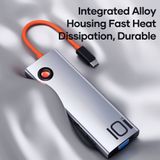  Hub Chuyển Đa Năng 10-in-1 ROCK TR30 (C to HDMI+VGA+Audio+USB3.0*3+SD/TF+LAN+PD) 