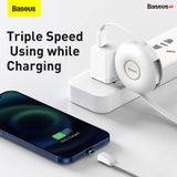  Baseus Zinc Magnetic One-for-three Safe Fast Charging Retractable Data Cable Type-C to M+L+C PD 20W 