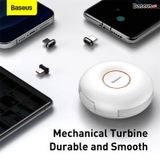  Baseus Zinc Magnetic One-for-three Safe Fast Charging Retractable Data Cable Type-C to M+L+C PD 20W 