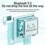  Tai Nghe Chụp Tai Không Dây AWEI AT6 (Bluetooth v5.4, 25H) 