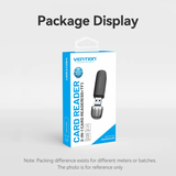  Đầu Đọc Thẻ Nhớ 2-in-1 USB 3.0 to SD+TF VENTION CLG (Max 512GB) 