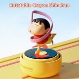  Mô Hình Trang Trí Tích Hợp Khuếch Tán Hương Thơm ROCK Crayon Shinchan Solar-Powered (Xoay 360°) 