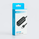  HUB Mở Rộng Đa Năng USB2.0 VENTION VAS-J43 (480Mbps, 4*USB2.0) 