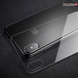  Bộ kính cường lực 2 mặt Trước  Sau Baseus All Glass Film Set LV307 cho iPhone XS/ XR/ XS Max (0.3mm, Front + Back Tempered Glass) 