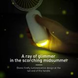  Quạt mini cầm tay pin sạc Baseus Bionic Firefly Mini Fan LV491 (Pin sạc, 3 mức tốc độ, đèn LED đom đóm - Portable Rechargeable Mini USB Hand Fan) 