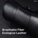  Gối tựa đầu chống mỏi vai, cổ dùng trên xe hơi Baseus First Class Car Headrest (PU Leather Car Neck Pillow, Car Seat Headrest Pillow, Spring Cushioning) 