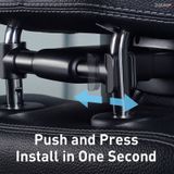  Gối tựa đầu chống mỏi vai, cổ dùng trên xe hơi Baseus First Class Car Headrest (PU Leather Car Neck Pillow, Car Seat Headrest Pillow, Spring Cushioning) 