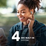  Tai Nghe Bluetooth TWS HiFuture FlyBuds4 (Bluetooth v5.4, ANC, 10H, IPX5, Ultra Bass, 4 Mics ENC) 