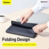  Túi xếp vải dù, chống thấm Baseus Folding Series Laptop Sleeve dùng đựng Macbook/ Tablet/ Samrtphone và Phụ kiện(Waterproof/ Dirt-resistant, Foldable, Digital Device Storage Bag) 
