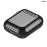  Bao Silicone chống trầy xước, có móc khoá dùng cho Airpods 1/2 Baseus Shining Hook Case (Soft TPU Case) 