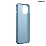  Ốp lưng cường lực nhám viền dẻo chống sốc Baseus Frosted Glass Protective Case dùng cho iPhone 12 Series 
