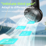  Quạt tích điện du lịch đa năng RTAKO FS06 Outdoor fans & powerbank 4000mAh (7700RPM) 