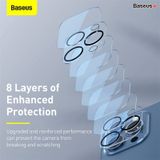  Cường lực chống trầy Camera cho iPhone 12 Series Baseus Full-Frame Lens Film (0.3mm, bộ 2 miếng/hộp) 