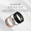  Nhẫn Thông Minh HiFuture Future Ring2 (10 Days Battery Life Daily Use, 100 Meters Waterproof, Fitness Monitoring, Personalized Health Reports, Intelligent Activity Tracking, AI-Enhanced Monitoring, TITANIUM Elegance, Seamless Connectivity) 