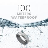  Nhẫn Thông Minh HiFuture Future Ring2 (10 Days Battery Life Daily Use, 100 Meters Waterproof, Fitness Monitoring, Personalized Health Reports, Intelligent Activity Tracking, AI-Enhanced Monitoring, TITANIUM Elegance, Seamless Connectivity) 