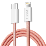  Cáp Sạc Nhanh C to Lightning ROCK Z20 20W PD Fast Charge&Sync (1m) 