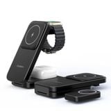  Đế Sạc Không Dây Từ Tính Qi 3-in-1 Choetech T611 15W (Detachable Watch Charger) 