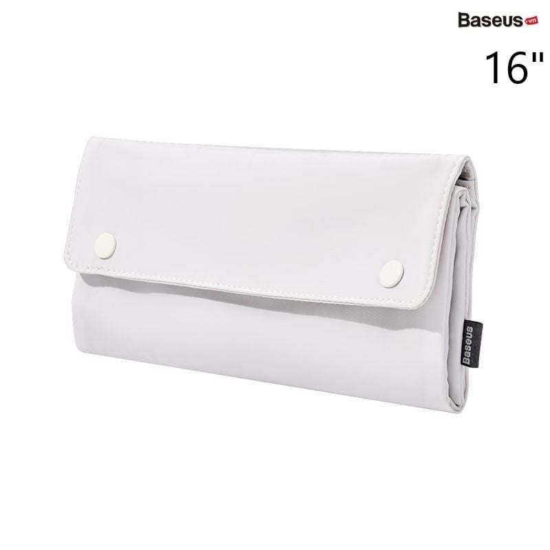  Túi xếp vải dù, chống thấm Baseus Folding Series Laptop Sleeve dùng đựng Macbook/ Tablet/ Samrtphone và Phụ kiện(Waterproof/ Dirt-resistant, Foldable, Digital Device Storage Bag) 