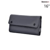  Túi xếp vải dù, chống thấm Baseus Folding Series Laptop Sleeve dùng đựng Macbook/ Tablet/ Samrtphone và Phụ kiện(Waterproof/ Dirt-resistant, Foldable, Digital Device Storage Bag) 