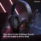  Tai nghe gaming chụp tai dành cho Game thủ Baseus GAMO D05 ( Bongiovi AcousticLaps and Immersive Virtual 3D Game Headphone with microphone) 