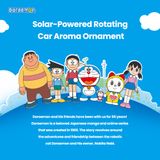  Máy Khuếch Tán Hương Thơm ROCK Doraemon Solar-Powered Rotating 