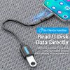 USB OTG USB 3.1(Gen 1) C Male to A Female VENTION CCVBB (5Gbps, 0.15m) 