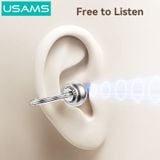  Tai Nghe Kẹp Tai Bluetooth TWS USAMS Echo R02 (Bluetooth v5.3, 7H, 11mm Speaker Diameter) 