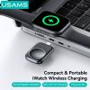  Đế Sạc Không Dây Cho Apple Watch USAMS CD247 2.5W (With Type-C plug) 