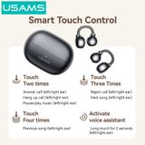  Tai Nghe Kẹp Tai Bluetooth TWS USAMS Echo R02 (Bluetooth v5.3, 7H, 11mm Speaker Diameter) 