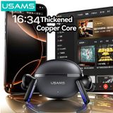  Tai Nghe Bluetooth TWS USAMS Echo E02 (Bluetooth v5.3, 4H, ANC+ENC, Deep Noise Cancellation, Crystal-Clear Sound, AAC Decoding, 360° Pure Audio Soundstage) 