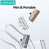  Pin Dự Phòng Mini USAMS CD248 PB79 3000mAh 10W (Type-C Port) 