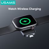  Đế Sạc Không Dây Cho Apple Watch USAMS CD247 2.5W (With Type-C plug) 
