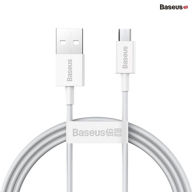  Cáp sạc nhanh Micro USB Baseus Superior Series Fast Charging Data Cable ( 2A, 480Mbps, USB to Micro USB, Quick Charging  Sync Data TPE Cable) 