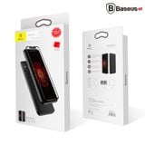  Bộ kính cường lực 3D 2 mặt Trước Sau Baseus LV179 cho iPhone X (0.2mm/ 0.3mm, Ultra Thin, Front and Back Protector) 