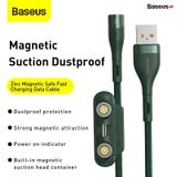  Cáp từ hỗ trợ sạc nhanh Baseus Zinc Magnetic Gen5 Safe Fast Charging Cable (USB to Lightning/ Type C/ Micro , Magnetic, Dustproof, Quick charge and Data Cable) 