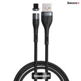  Cáp từ hỗ trợ sạc nhanh Baseus Zinc Magnetic Gen5 Safe Fast Charging Cable (USB to Lightning/ Type C/ Micro , Magnetic, Dustproof, Quick charge and Data Cable) 