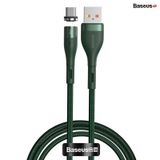  Cáp từ hỗ trợ sạc nhanh Baseus Zinc Magnetic Gen5 Safe Fast Charging Cable (USB to Lightning/ Type C/ Micro , Magnetic, Dustproof, Quick charge and Data Cable) 