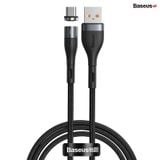  Cáp từ hỗ trợ sạc nhanh Baseus Zinc Magnetic Gen5 Safe Fast Charging Cable (USB to Lightning/ Type C/ Micro , Magnetic, Dustproof, Quick charge and Data Cable) 