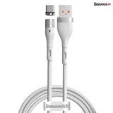  Cáp từ hỗ trợ sạc nhanh Baseus Zinc Magnetic Gen5 Safe Fast Charging Cable (USB to Lightning/ Type C/ Micro , Magnetic, Dustproof, Quick charge and Data Cable) 