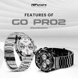  Đồng Hồ Thông Minh HiFuture GO PRO2 (1.32" AMOLED Display, Syntra AI, Bluetooth Call, 1ATM Waterproof, Sixth Generation Health Sensor, Up to 10 days daily use) 