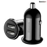  Tẩu sạc 2 cổng USB dùng trên xe hơi Baseus Grain Pro Car Charger (5V/ 4.8A, Dual USB Port Auto Quick charger) 