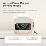  Loa Bluetooth ROCK Starlight 3 in 1 Wireless Charging Desk Lamp Speaker 