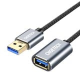  Cáp USB3.0 nối dài, tốc độ cao CHOETECH XAA001 Extension High Speed Data Cable 5Gbps (2M, USB3.0 Male to USB3.0 Female) 