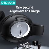  Tai Nghe Chụp Tai USAMS UJ29 (Bluetooth v5.3, 10dB, 400mAh, 40hrs, EQ 3-level tuning) 