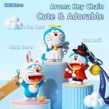  Móc Chìa Khoá Kèm Khuếch Tán Hương Thơm ROCK Doraemon Aroma Diffuser Key Chain (Angel / Devil) 