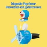  Máy Khuếch Tán Tinh Dầu Gắn Cửa Gió Xe Hơi ROCK Doraemon Aircraft Air Outlet Aroma Diffuser (Doraemon Authentic Licensed) 