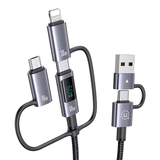  Cáp Sạc Đa Năng USAMS SJ713 60W 6in1 Digital Display (480Mbps) 